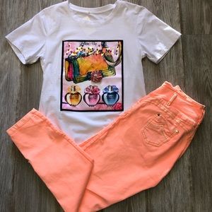 Holographic Tee T-Shirt Casual